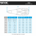 Seac Ala Snorkel vinnen - Afbeelding 2