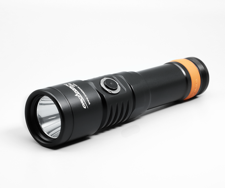 Torch D710 oplaadbare duiklamp 3000lm - ScubaXL