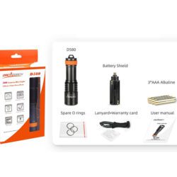 Orca Torch D580 duiklamp 530lm - Afbeelding 6
