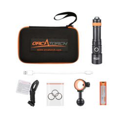 Orcatorch D710V foto video duiklamp - Afbeelding 3