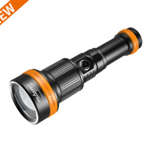 Orcatorch ZD710MK2 zoomable duiklamp met oplaadbare accu