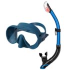 Snorkelset scubaXL single glas masker en dry snorkel - Afbeelding 9