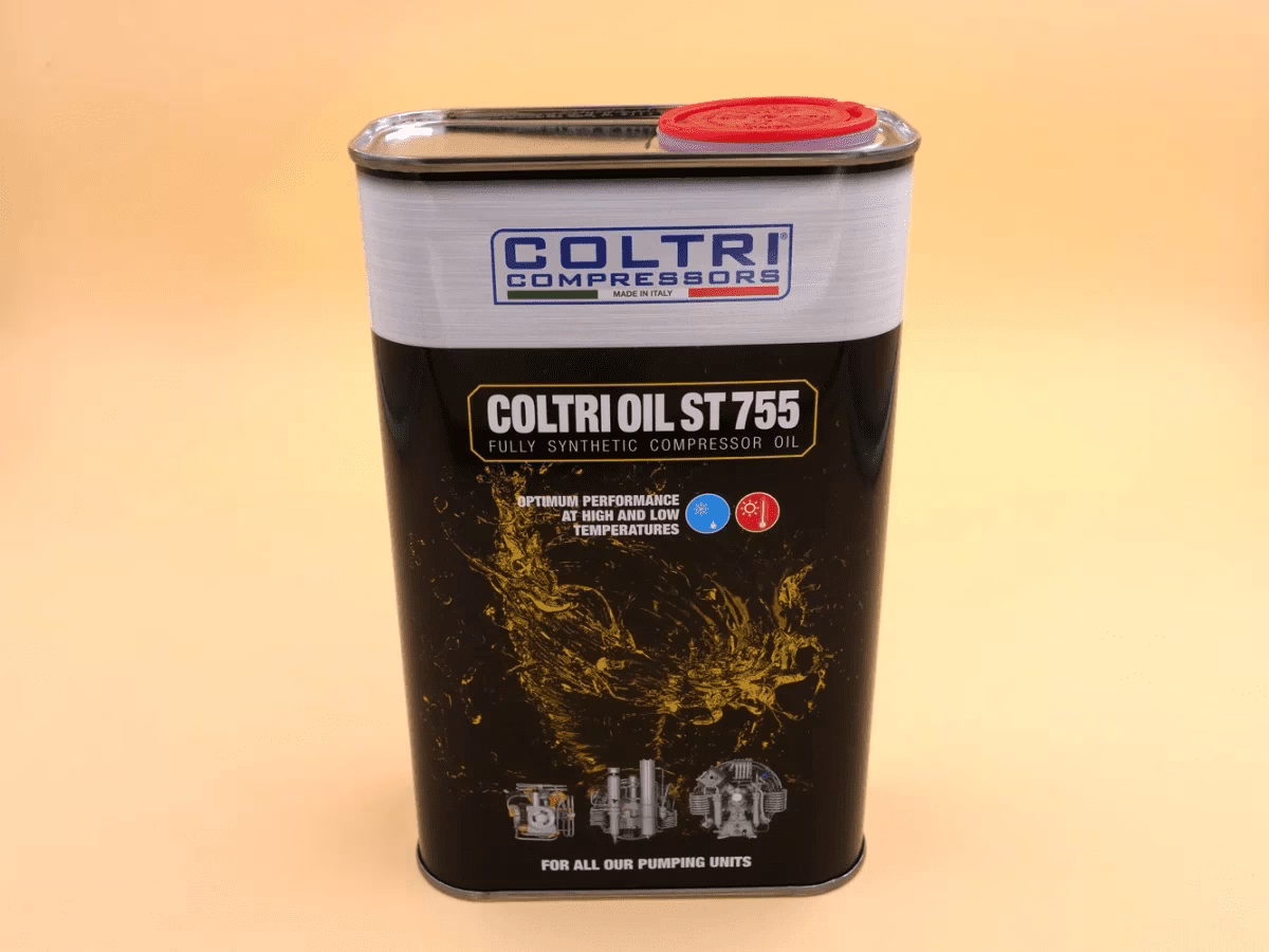 Hogedrukcompressorolie OIL ST 755, hoogwaardige olie voor ademluchtcompressoren