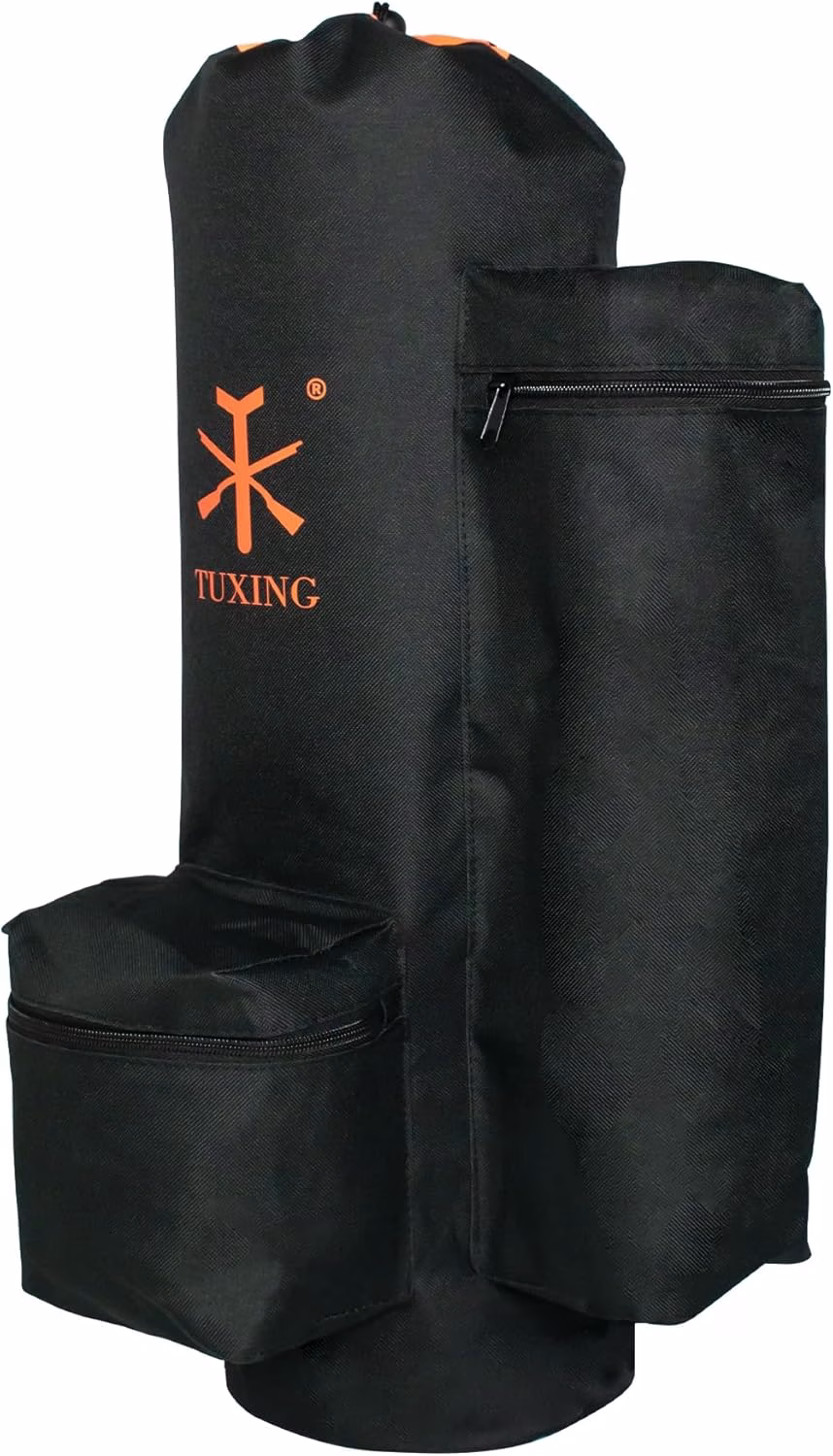 Carbon Schietsport cilinder 300bar 6,8ltr met PCP vulslang en draagtas - Afbeelding 6