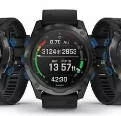 Garmin Descent™ Mk2, zwart roestvrij staal met zwarte band - Afbeelding 12