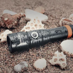 Orca Torch D710 oplaadbare duiklamp 3000lm nu AKTIE met gratis 2e accu - Afbeelding 2
