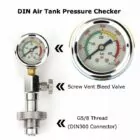 Flesdruk tester met manometer 300bar din voor duik- en schietsport - Afbeelding 3
