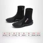 Dive and Sail 5mm duiklaars met vinstop - Afbeelding 2